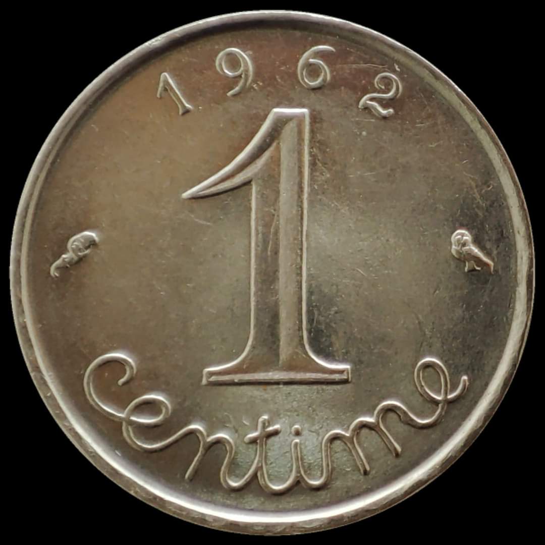 1-Centime-1962-France---Variety